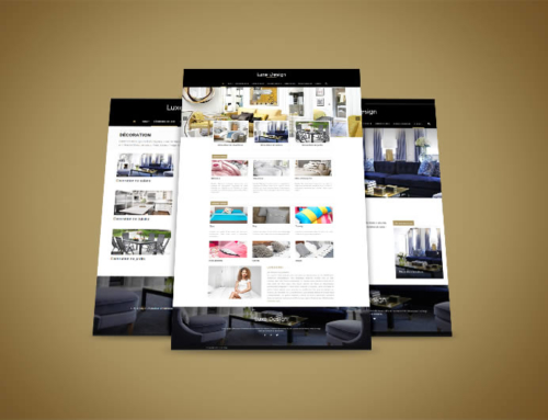 Luxe Design : site web